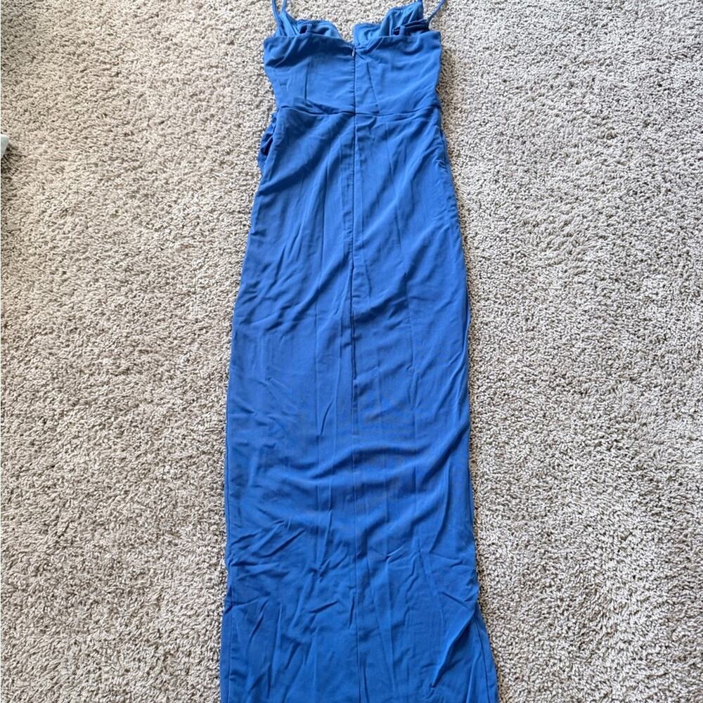 Hello Molly Time Winner Midi Dress Blue XS - Picture 7 of 7